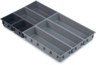 Verk 07193 Compact drawer organiser, grey - Drawer Organiser