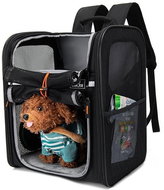 Surtep Transport Backpack for dog Wakytu C55 colour Black - Dog Carrier Backpack