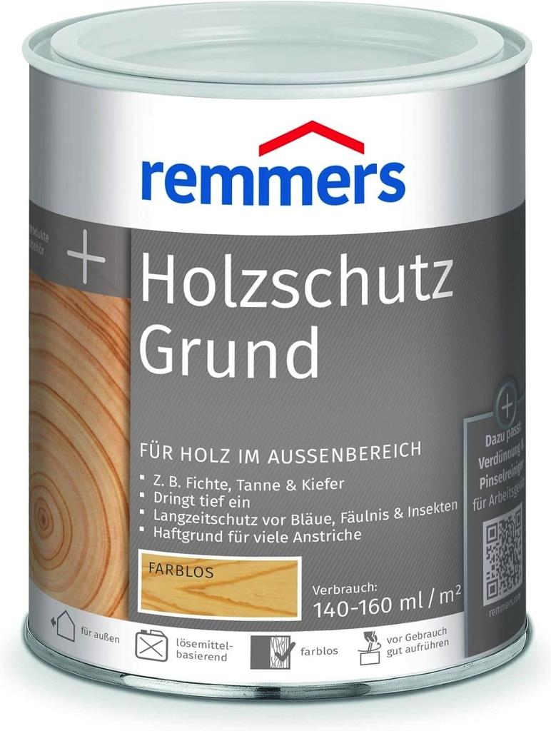 Remmers Holzschutz-Grund impregnáló 2,5 l Farblos / Színtelen