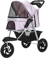 Surtep Buggy Cross 50 × 107 × 100 cm, světle fialový - Kočárek pro psy a kočky