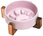 Surtep Protihltací miska Ceramic 2 v 1 450 ml, růžová - Miska pro psy
