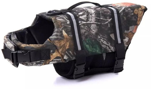Surtep Floating reflective vest for dog Camuflage XS - Swimming Vest for Dogs - Main image