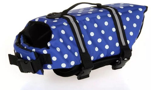 Surtep Reflective swimming vest for dog DoT blue S - Swimming Vest for Dogs - Main image