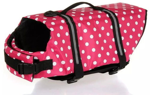 Surtep Floating reflective vest for dog DoT pink XXS - Swimming Vest for Dogs - Main image