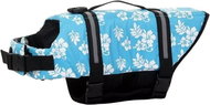 Surtep Floating reflective vest for dog Flower blue S - Swimming Vest for Dogs