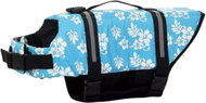 Surtep Floating reflective vest for dog Flower blue 2XL - Swimming Vest for Dogs