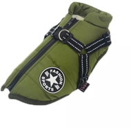 Winter overalls Fashion Sports Green size. XXL - Dog Clothes