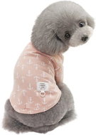 Surtep sweatshirt with buttons for dog anchor pink size. L - Dog Clothes