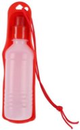Surtep Travel Water Bottle 500ml Color Red - Travel Bowl for Dogs and Cats