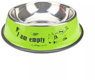 Surtep Stainless steel bowl Sentence 1000 ml colour Green - Dog Bowl