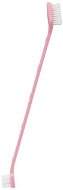 Surtep Double-sided toothbrush for dogs 17 cm colour Pink - Dog Toothbrush