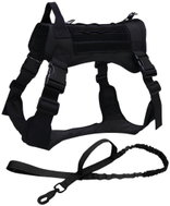 Surtep Tactical Harness with Leash Premium Night, XL - Harness