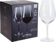 H&L Crystal red wine glasses 690ml, set of 4 - Glass