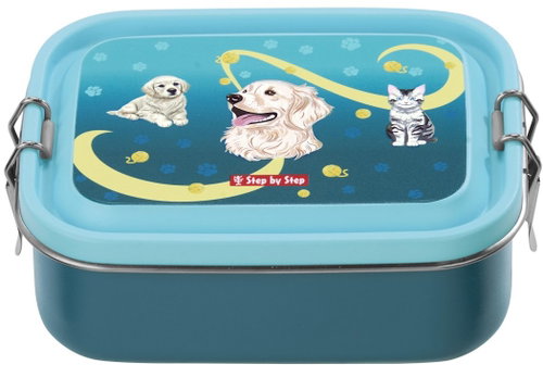 Step by Step Stainless Steel Lunch Box, Sweet Pet - Lunch Box - Main image