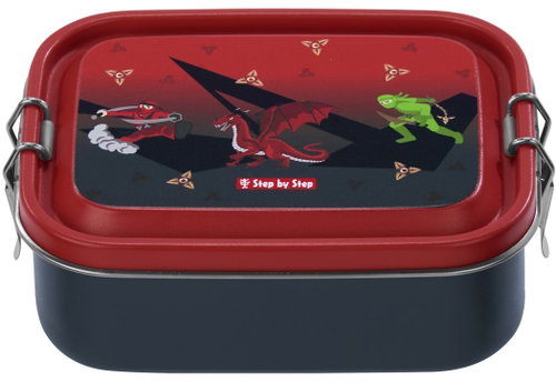 Step by Step Stainless Steel Lunch Box, Warrior - Lunch Box - Main image