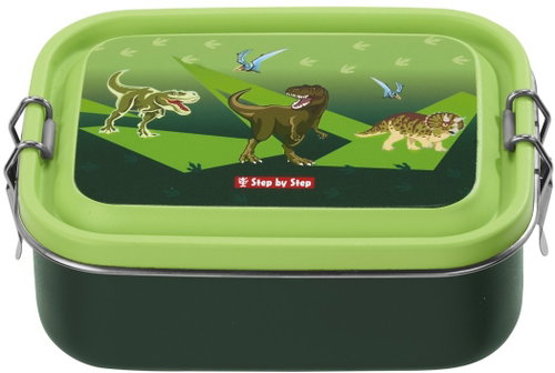 Step by Step Stainless Steel Lunch Box, Dino - Lunch Box - Main image