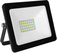 LED vonkajší reflektor Q 10 W / 12 – 24 V DC / 3000 K / 800 lm / 110° / IP66, čierny - LED reflektor