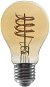 LED filament žárovka Amber A60 4 W/230 V/E27/1800 K/270 lm/360°/Dim - LED Bulb