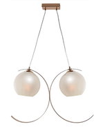 Pendant luminaire Iparelle, max 2 × 40 W/E27/230 V/IP20 - Chandelier