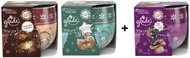 Glade svíčky 2+1 ZDARMA (Dazzling Blossom+Chocolate+Berry) - Sada drogerie