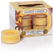 YANKEE CANDLE Tea Lights 12x 9.8g Star Anise & Orange - Candle