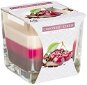 BISPOL Tricolour Chocolate Cherry 170g - Candle