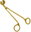 Golden Knot Scissors