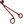 Wick Scissors Red Copper