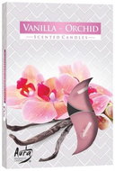 Čajová vonná svíčka Vanilka a orchidej 6ks - Svíčka