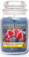 YANKEE CANDLE Classic Mulberry & Fig Delight, nagyméretű, 623 gramm - Gyertya