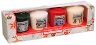 YANKEE CANDLE Christmas Gift Set 4× Candle 49g - Gift Set