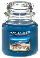 YANKEE CANDLE Classic Turquoise Sky, közepes méretű, 411 gramm - Gyertya
