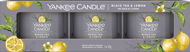 YANKEE CANDLE Black Tea & Lemon set Sampler 3× 37 g - Gift Set