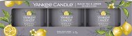 YANKEE CANDLE Black Tea & Lemon set Sampler 3× 37 g - Dárková sada