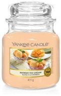 YANKEE CANDLE Mango Ice Cream 411 g - Svíčka