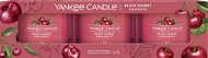 YANKEE CANDLE Set Black Cherry Sampler 3× 37 g - Ajándék szett