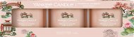 YANKEE CANDLE Tranquil Garden set Sampler 3× 37 g - Gift Set