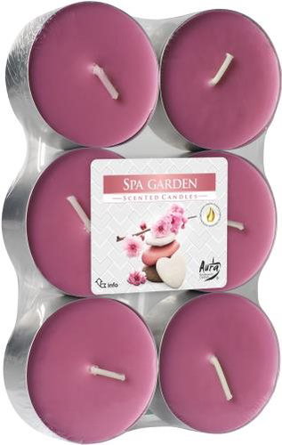 BISPOL maxi Spa Garden, 6 pcs - Candle Set - Main image