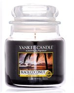 Gyertya YANKEE CANDLE Classic Black Coconut, közepes méretű, 411 gramm - Svíčka