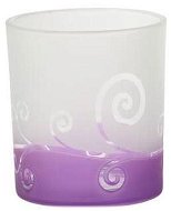 YANKEE CANDLE svícen na votivní svíčku Purple Scroll  - Svícen