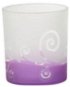YANKEE CANDLE Purple Scroll Gyertyatartó fogadalmi gyertyához - Gyertyatartó