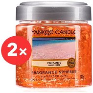 YANKEE CANDLE Pink Sands scented pearls 2 × 170 g - Perfumed pearls
