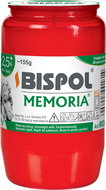 BISPOL cemetery candle Memoria red 60 h - Candle