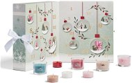 YANKEE CANDLE gift set Advent calendar book 12 pcs votive candle in glass, 12 pcs tea lights - Advent Calendar