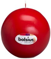 BOLSIUS golyó alakú gyertya, piros 7 cm - Gyertya