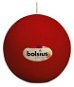 BOLSIUS svíčka koule antická červená 7 cm - Svíčka