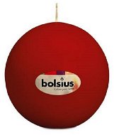 BOLSIUS sviečka guľa antická červená 7 cm - Sviečka