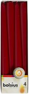 BOLSIUS parafínová svíčka bordová 4 ks  - Svíčka