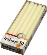 BOLSIUS parafínová svíčka krémová 10 ks  - Svíčka