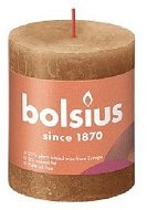 BOLSIUS rusztikus gyertya, fűszeres barna 80 × 68 mm - Gyertya